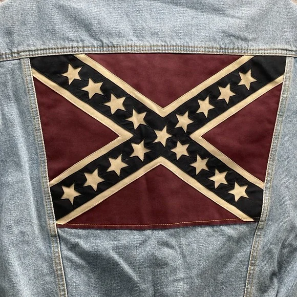 Vintage RiverGold Trucker Jean Vest Men Large Denim Western Americana Cowboy 90s